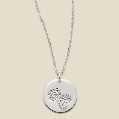 October Birth Flower Necklace
