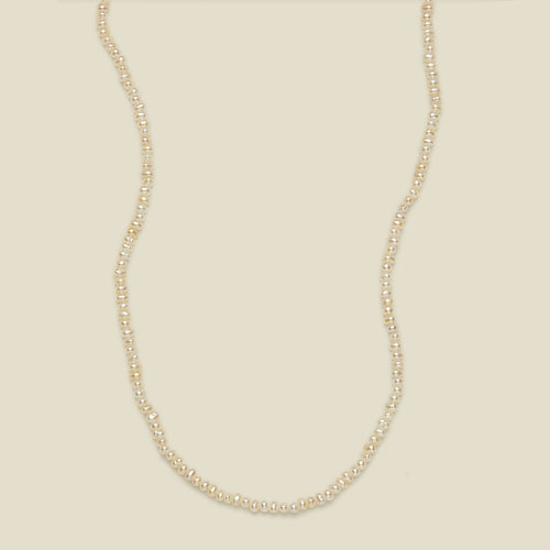 Pearl Strand Choker Necklace
