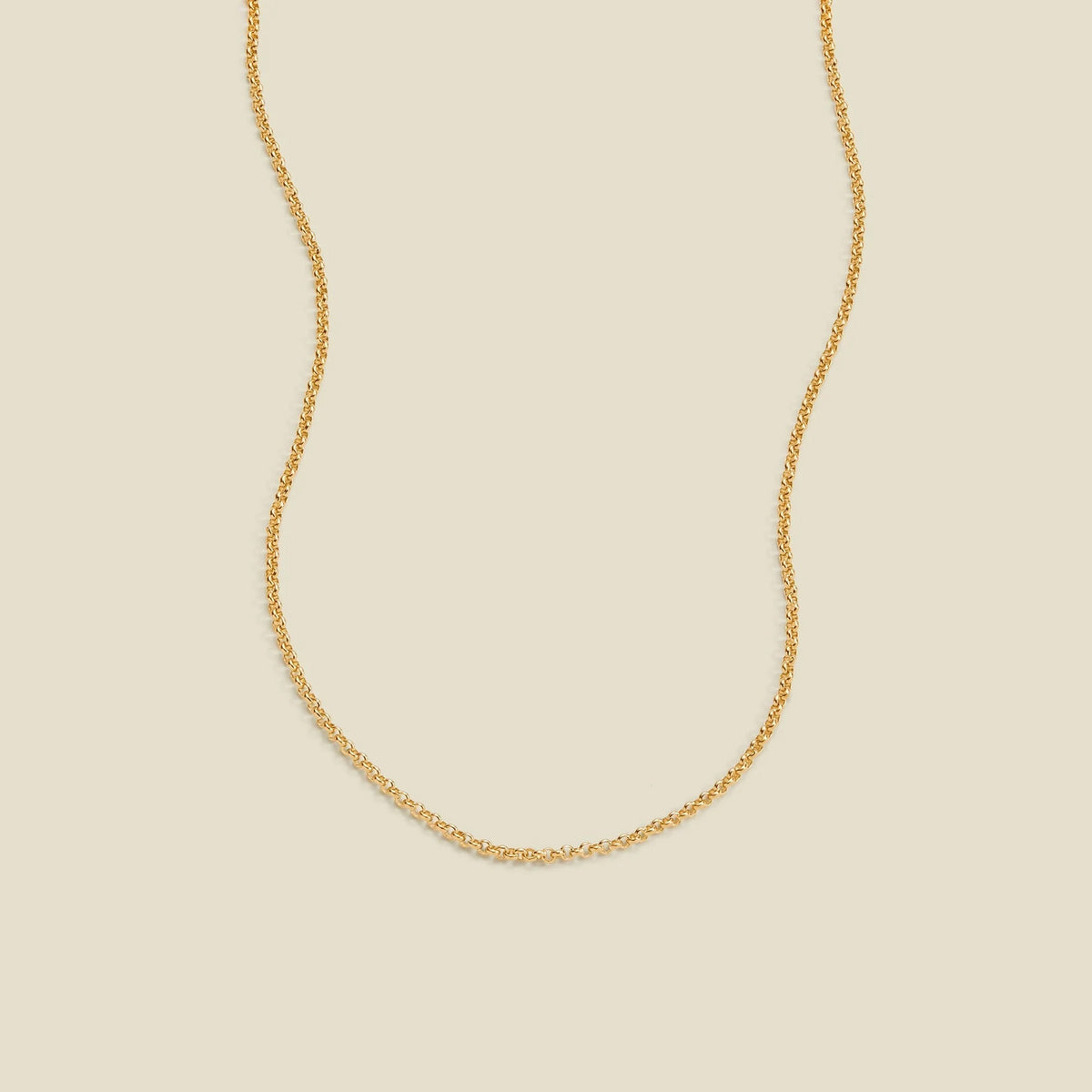 Rolo Chain Necklace