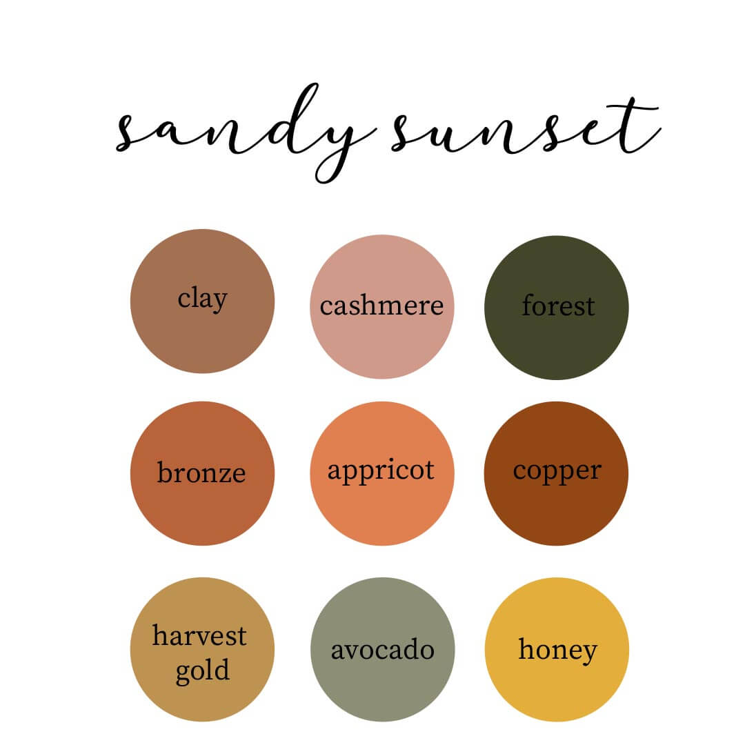 Sandy Sunset Personalized Knotted Hat