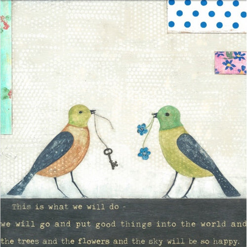 This Is What We Will Do Wood Art Print, 12x12