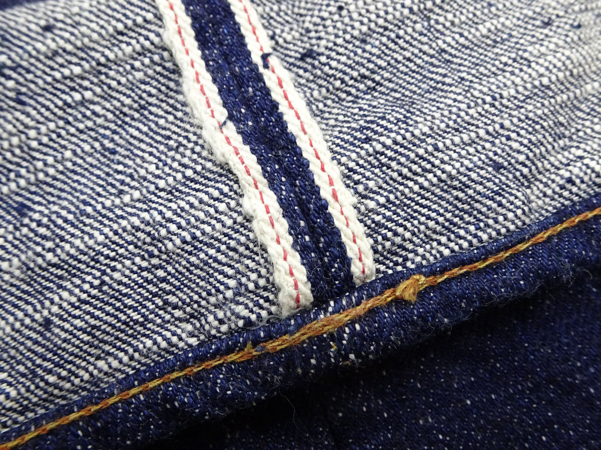 Studio D'artisan Jeans Men's 16oz. Indigo Slub Denim Jeans Regular Straight Fit Jean Pants SDA SP-108 One-Wash