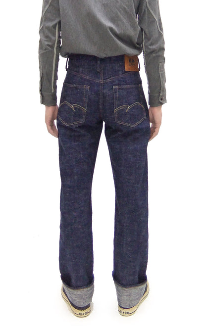 Studio D'artisan Jeans Men's 16oz. Indigo Slub Denim Jeans Regular Straight Fit Jean Pants SDA SP-108 One-Wash