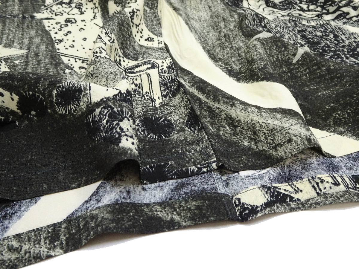 Sun Surf Hawaiian Shirt Men's Japanese Art Katsushika Hokusai Short Sleeve Aloha Shirt SS39133 119 Black