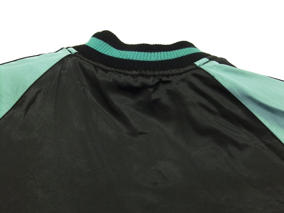 Hanatabi Gakudan Men's Japanese Souvenir Jacket Japanese Sumo Wrestling Sukajan Script SSJ-515