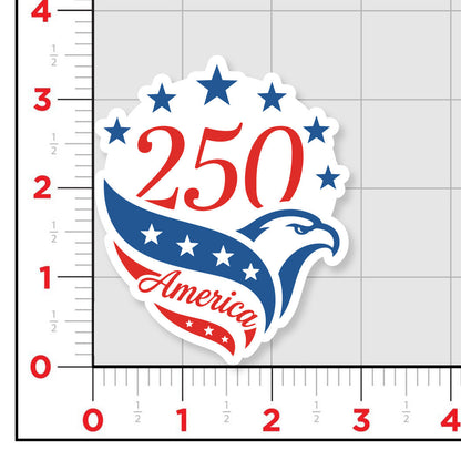 America: 250 Years Sticker