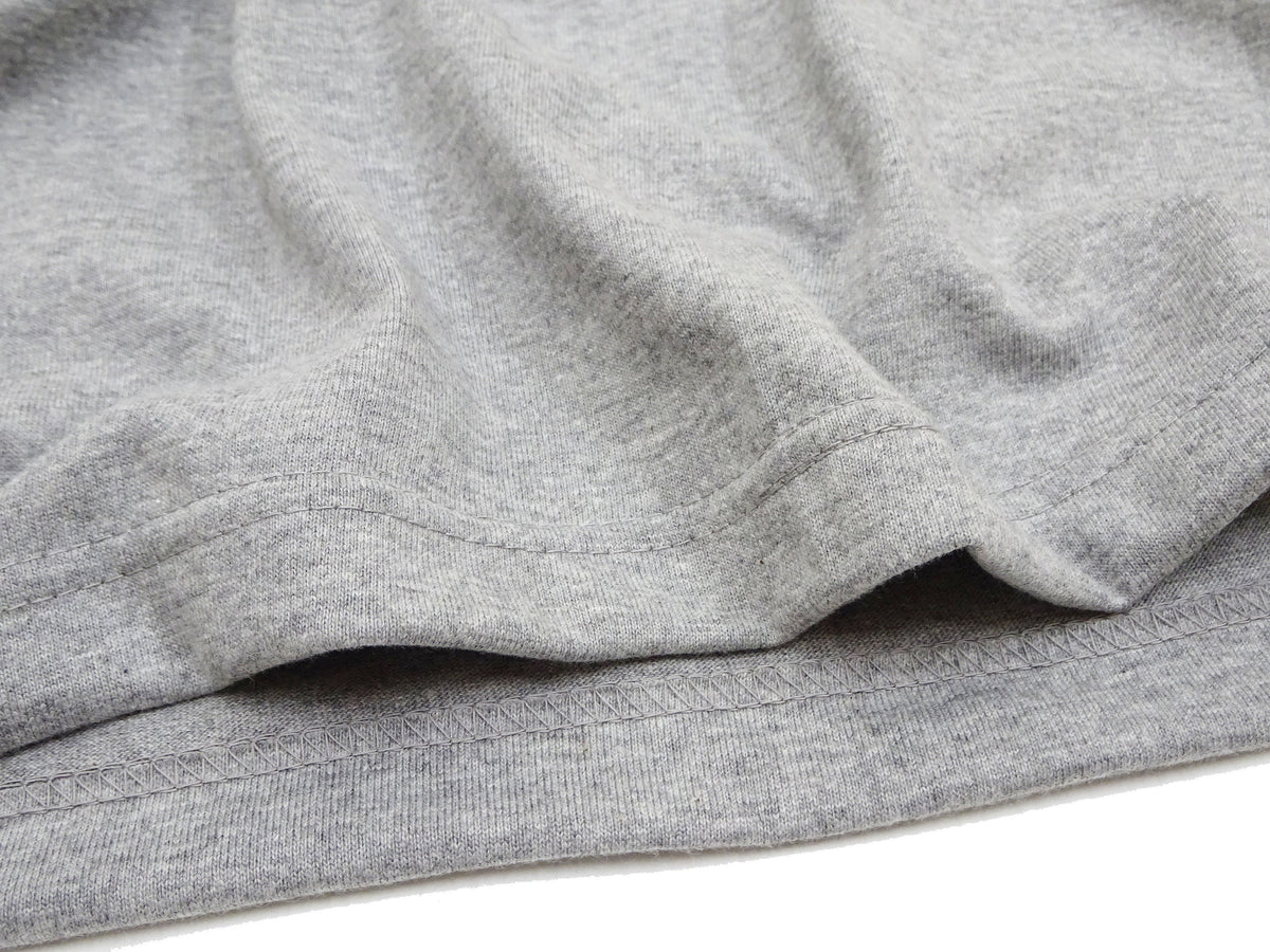 TOYS McCOY T-shirt Men's Steve McQueen Plain Pocket T-Shirt Short Sleeve Loopwheeled Tee TMC2410 020 Ash-Gray
