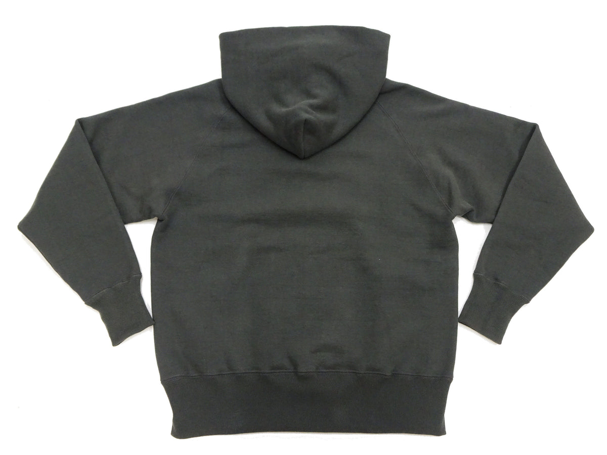 TOYS McCOY Steve McQueen Pullover Hoodie - Extra Heavyweight 14.8oz Loopwheeled Fleece Hooded Sweatshirt - Made in Japan - (TMC2542 030 Faded Black)