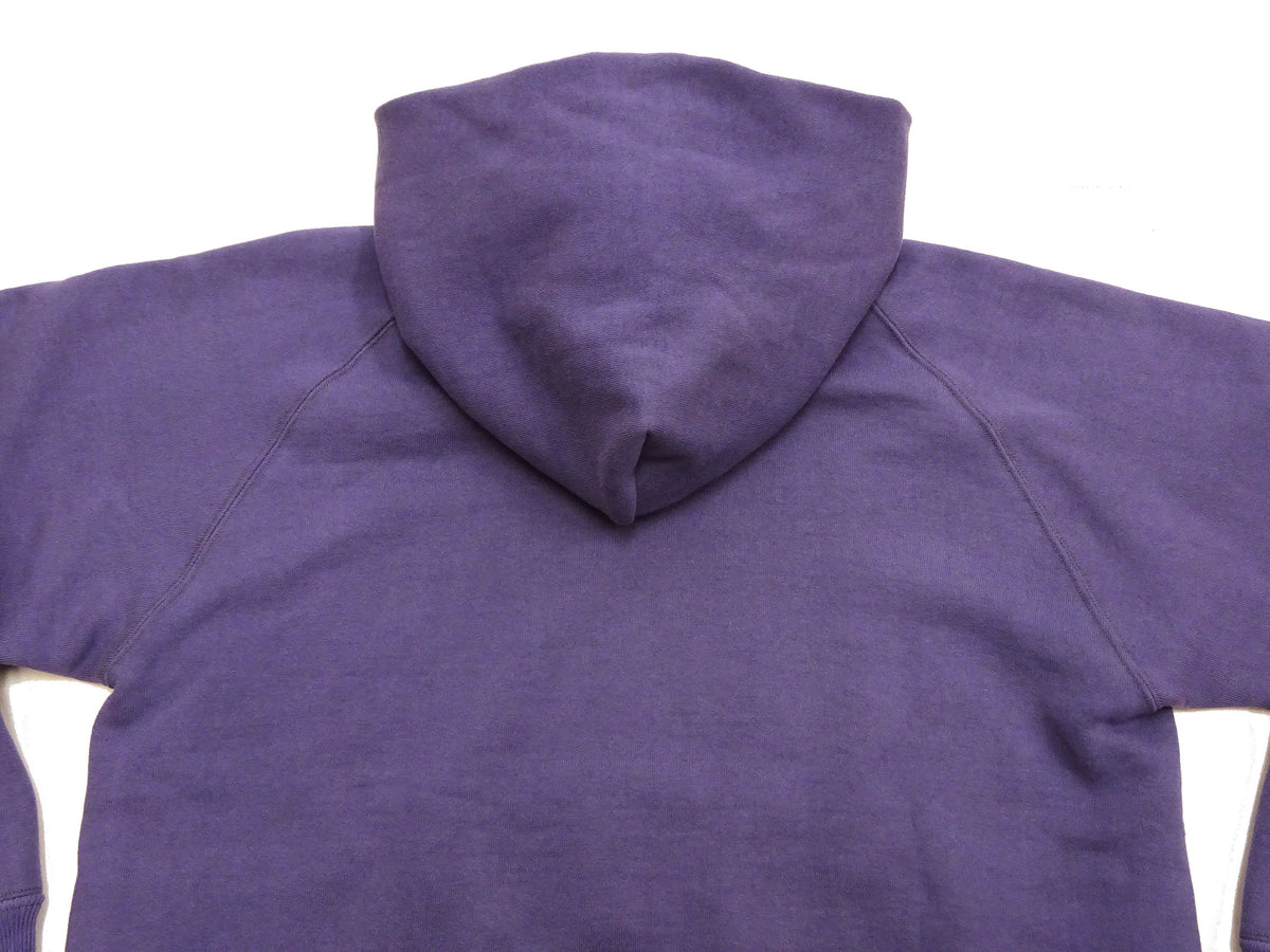 TOYS McCOY Steve McQueen Pullover Hoodie - Extra Heavyweight 14.8oz Loopwheeled Fleece Hooded Sweatshirt - Made in Japan - (TMC2542 121 Faded Blue)