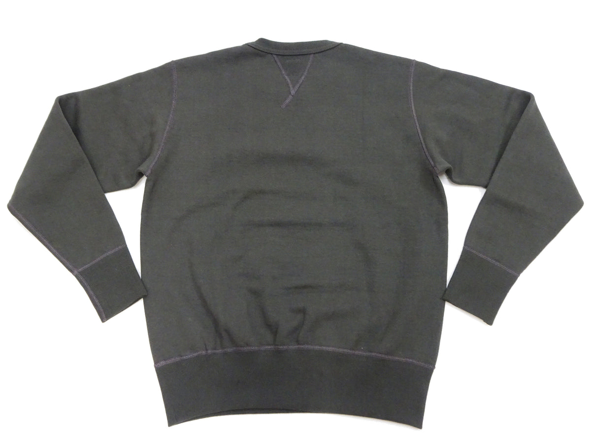 TOYS McCOY Men's Felix the Cat Sweatshirt - Vintage-Style Heavyweight Loopwheel Fleece - Made in Japan (TMC2547 030 Faded black)
