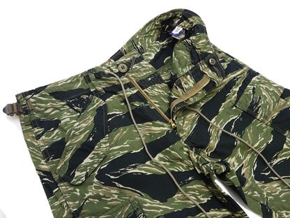TOYS McCOY Cargo Shorts Men's Classic U.S. Army Fatigue-Inspired Casual Short Pants TMP1802 161 Tiger Stripe Camouflage Pattern