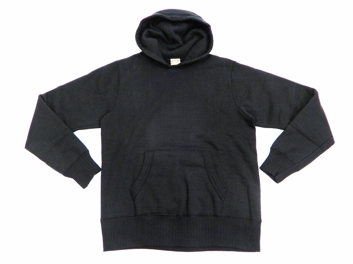 Whitesville Plain Pullover Hoodie Men's Solid Color Hooded Sweatshirt WV67729 Black